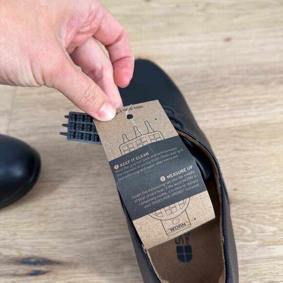 Shoes For Crews Womens Madison III Dress Shoes Size 10 Back Slip Resistant NWOB - Picture 9 of 11